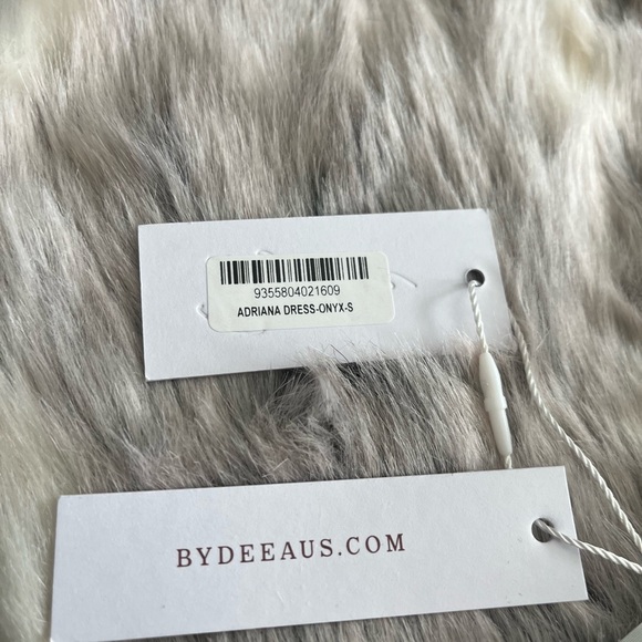 NWT Bydee Black ADRIANA Dress IN ONYX sz small S - Picture 7 of 8